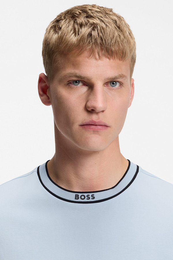 ΜΠΛΟΥΖΑ T-SHIRT BOSS - 460 ΜΠΛΕ